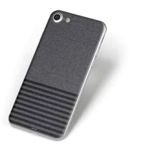 Black and Grey Stripes iPhone 8 Skin