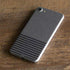 Black and Grey Stripes iPhone 8 Skin
