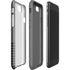 Black and Grey Stripes iPhone SE (2nd & 3rd Gen) Pro Case