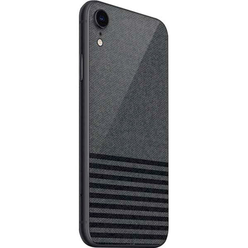 Black and Grey Stripes iPhone SE (2nd & 3rd Gen) Skin