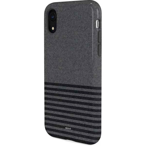 Black and Grey Stripes iPhone XR Pro Case
