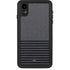 Black and Grey Stripes iPhone XR Waterproof Case