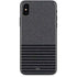 Black and Grey Stripes iPhone XS Max Skin