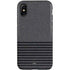 Black and Grey Stripes iPhone XS Pro Case
