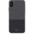 Black and Grey Stripes iPhone XS Skin