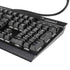 Black and Grey Stripes K95 RGB PLATINUM Mechanical Gaming Keyboard Skin