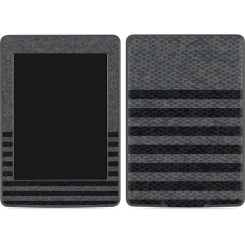 Black and Grey Stripes Amazon Kindle Skin