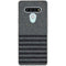 Black and Grey Stripes LG Stylo 6 Clear Case