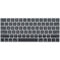 Black and Grey Stripes Magic Keyboard Skin
