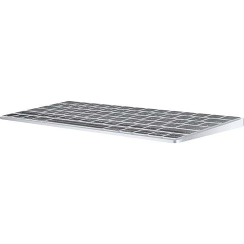 Black and Grey Stripes Magic Keyboard Skin