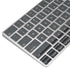 Black and Grey Stripes Magic Keyboard Skin