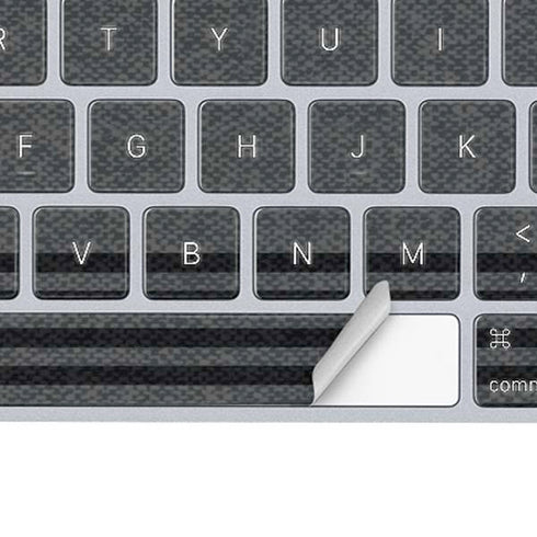 Black and Grey Stripes Magic Keyboard Skin