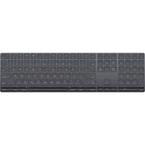 Black and Grey Stripes Magic Keyboard with Numeric Keypad Skin