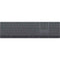 Black and Grey Stripes Magic Keyboard with Numeric Keypad Skin