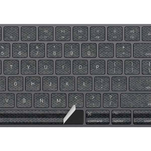 Black and Grey Stripes Magic Keyboard with Numeric Keypad Skin