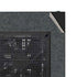 Black and Grey Stripes NZXT H510 Compact ATX Mid-Tower Case Skin