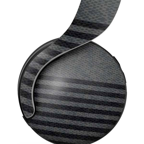 Black and Grey Stripes PULSE 3D Wireless Headset for PS5 Skin