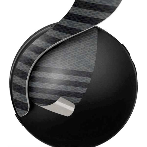 Black and Grey Stripes PULSE 3D Wireless Headset for PS5 Skin