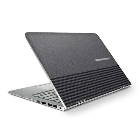 Black and Grey Stripes HP Spectre Skin