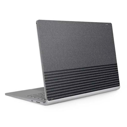 Black and Grey Stripes Surface Book 2 13.5in Skin