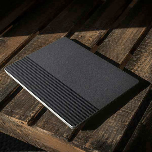Black and Grey Stripes Surface Laptop 2 Skin