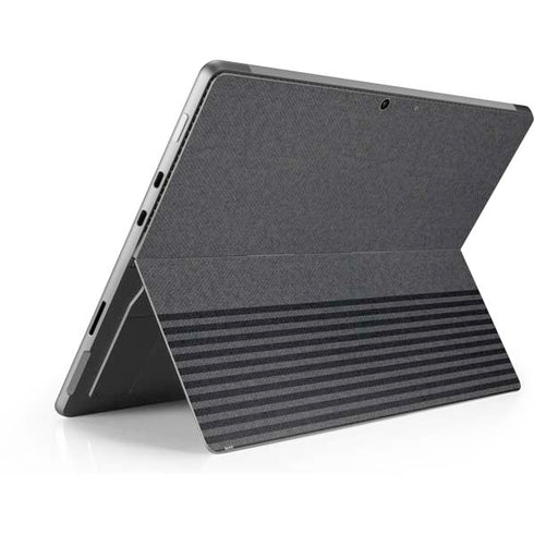 Black and Grey Stripes Surface Pro 8 Skin