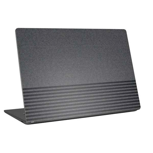 Black and Grey Stripes Universal Laptop 11in (8.8 x 6.2in) Skin