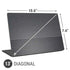 Black and Grey Stripes Universal Laptop 13in (10.6 x 7.6in) Skin