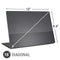 Black and Grey Stripes Universal Laptop 16in (13 x 9.4in) Skin