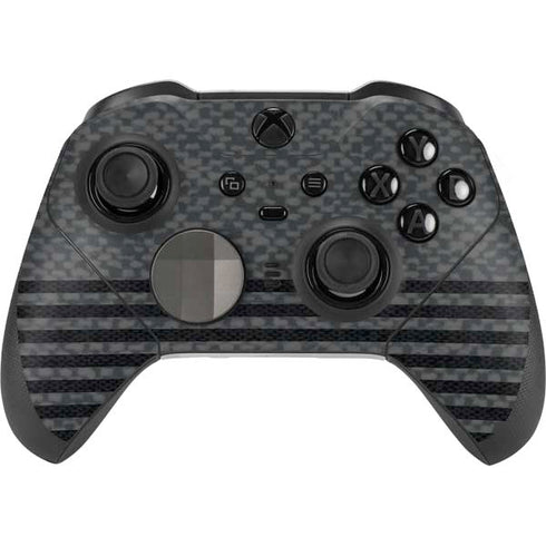 Black and Grey Stripes Xbox Elite Wireless Controller Series 2 Skin