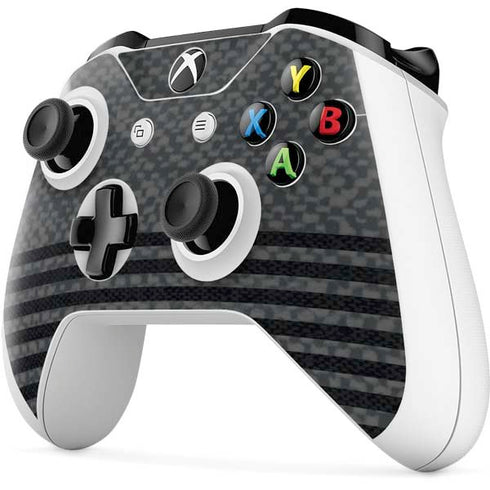 Black and Grey Stripes Xbox One S Controller Skin