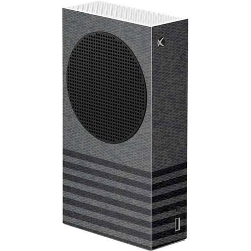 Black and Grey Stripes Xbox Series S Console Skin
