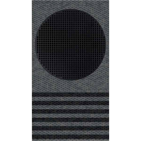 Black and Grey Stripes Xbox Series S Console Skin