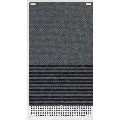 Black and Grey Stripes Xbox Series S Console Skin