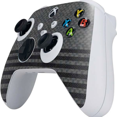 Black and Grey Stripes Xbox Series S Controller Skin
