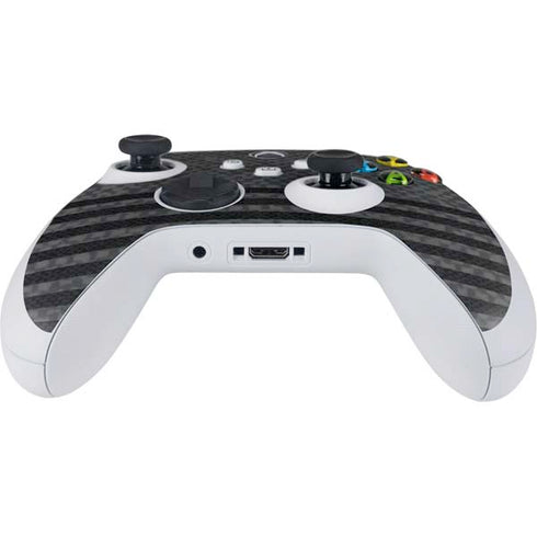 Black and Grey Stripes Xbox Series S Controller Skin