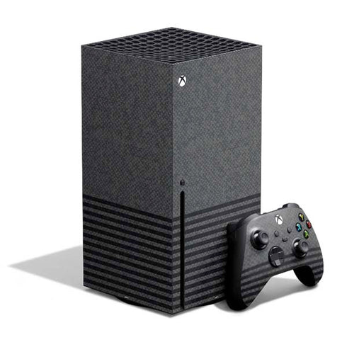 Black and Grey Stripes Xbox Series X Bundle Skin
