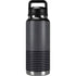 Black and Grey Stripes YETI Rambler 36oz Bottle Skin