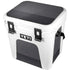 Black and Grey Stripes YETI Roadie 24 Hard Cooler Skin