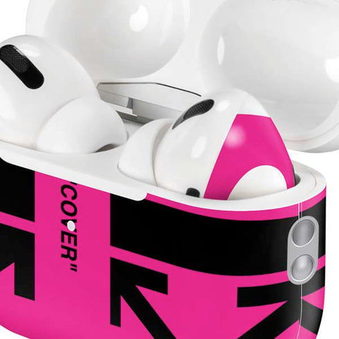 Black and Pink Arrows AirPods Pro 2nd Gen Skin