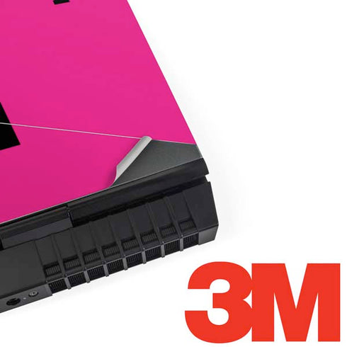 Black and Pink Arrows Dell Alienware Skin