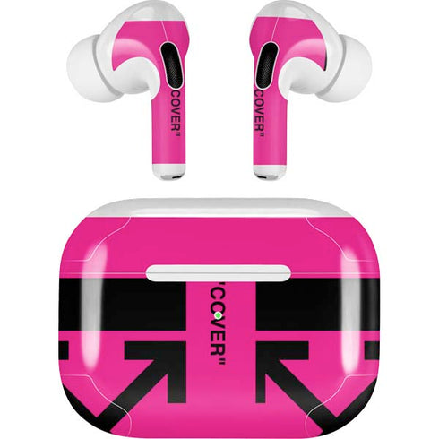 Black and Pink Arrows Apple AirPods Pro Skin
