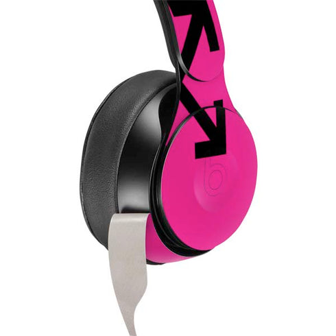 Black and Pink Arrows Beats Solo Pro Skin