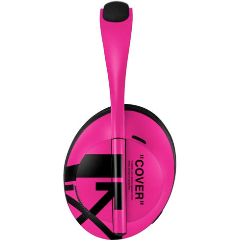 Black and Pink Arrows Bose Noise Cancelling Headphones 700 Skin
