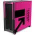 Black and Pink Arrows Corsair 4000D Tempered Glass Mid-Tower ATX Case Skin