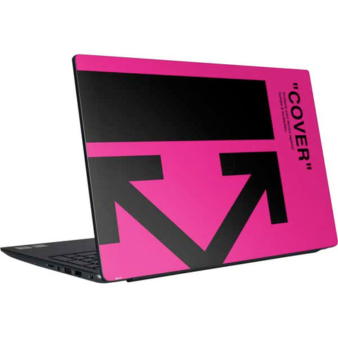 Black and Pink Arrows Dell Vostro Skin