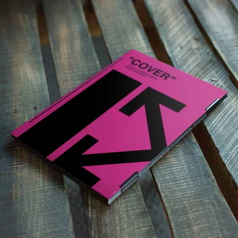 Black and Pink Arrows HP Envy Skin