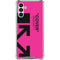 Black and Pink Arrows Galaxy A13 5G Clear Case