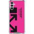 Black and Pink Arrows Galaxy A13 5G Clear Case