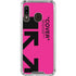 Black and Pink Arrows Galaxy A30 Clear Case